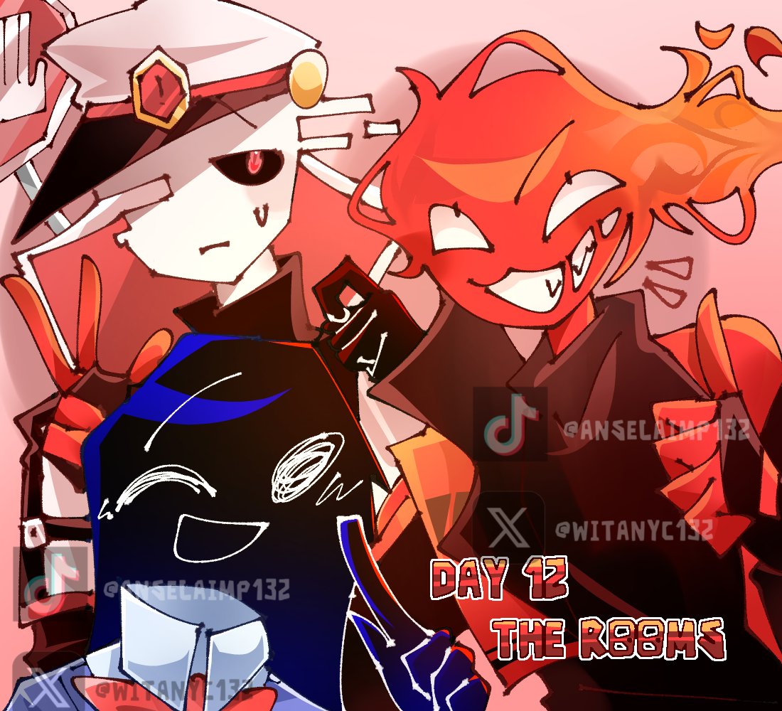 WitanyC132's tweet photo. DAY 12 OF 31: THE ROOMS💥
"Headcanons of my au now: 
Bash is A-60's current form🔥
A-90 still him but stronger🛑
A-120 is got deleted then came back to life but losing old memories so with the help of FMN, he gains back.🦋
#doorsfanart #doorstober #doorstober26 #robloxdoors https://t.co/q0sFmXM3hh