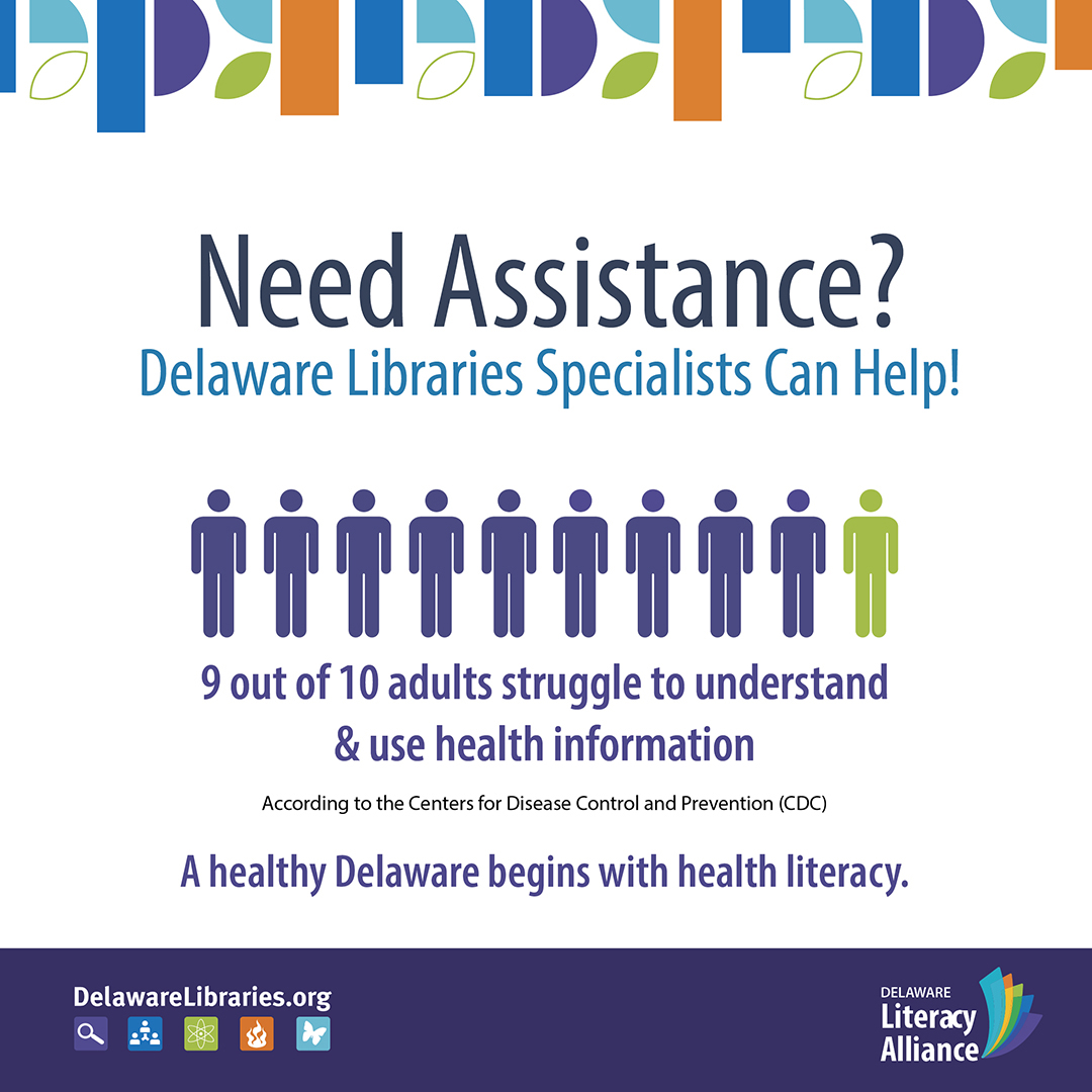 DELibraries's tweet photo. Need help? Our specialists assist you with applying for Benefits, Medicaid, job applications, food, housing &amp; more! Get started at https://t.co/2tn5OGe9BC  #netde https://t.co/MVh1A4dlxO