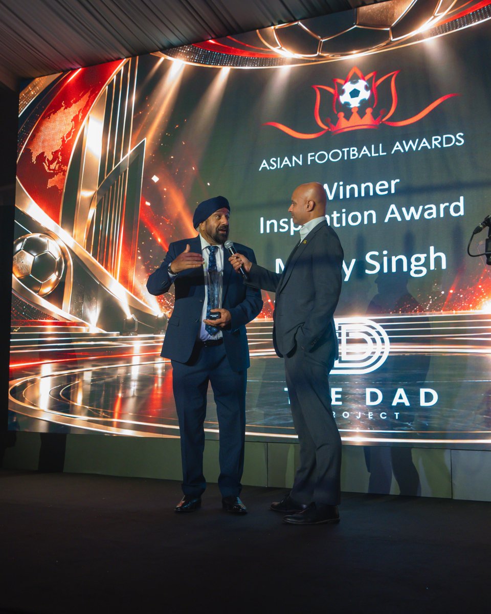 FA's tweet photo. The Asian Football Awards honour and celebrate South Asian achievement across the game.

This year’s ceremony saw 15 awards presented on the night, as 400 guests from football, media, business and the South Asian community gathered to mark the occasion.