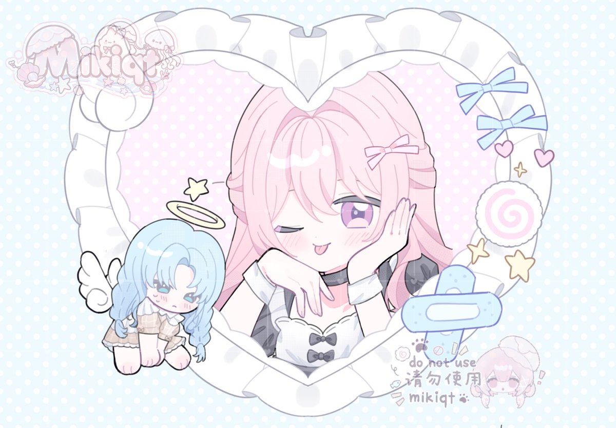 mikimankung's tweet photo. CMS ૮꒰ ˶• ༝ •˶꒱ა ♡

コミッションありがとうございます！

( 𓏵 K. Es Angel | K. 백현변 〰︎𖤐 )

#commissionth #รับวาดรูป https://t.co/VBhnD8oFHY