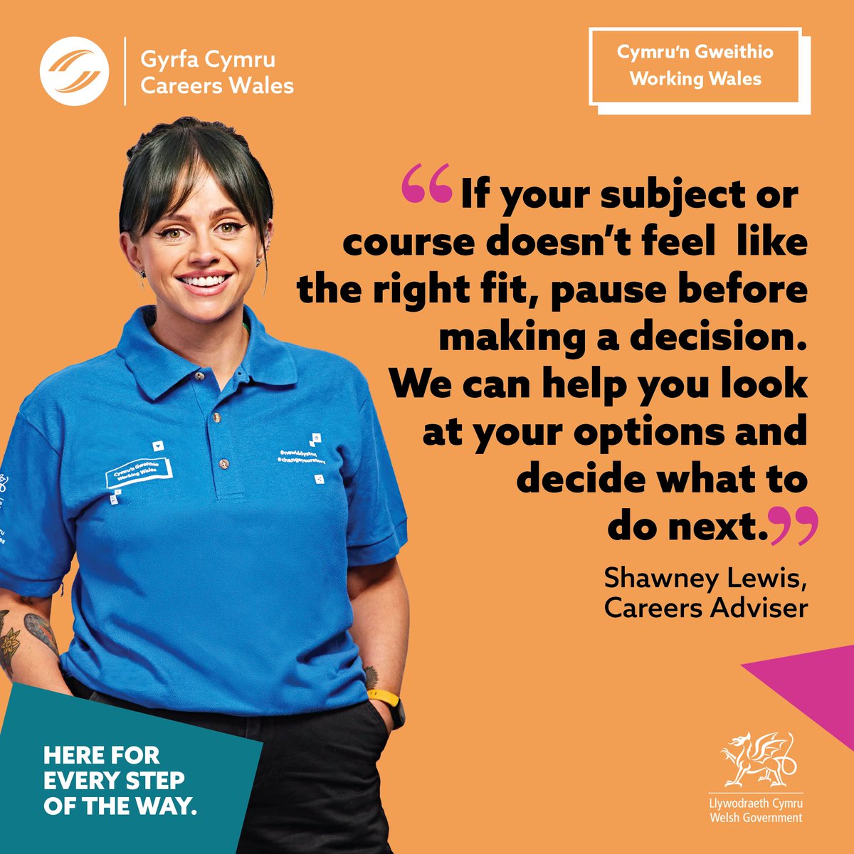 WorkingWales's tweet photo. Teachers / tutors!
Is somebody in your class thinking about dropping out?
Encourage them to speak to us and explore their options before making a decision 🧡
https://t.co/Ml5QevVZ8G
#StopDontDrop https://t.co/03Ylajrg8m