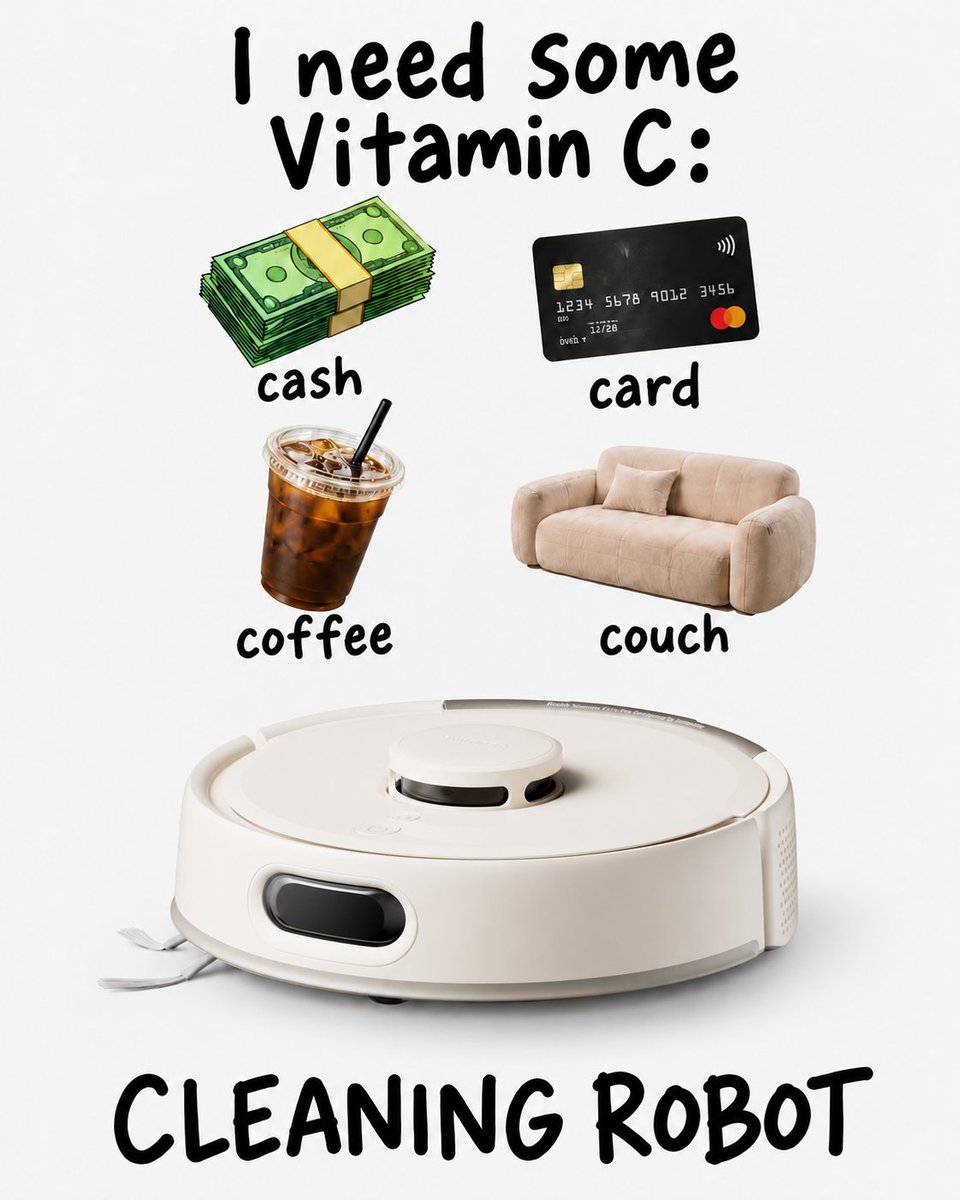 SwitchBot's tweet photo. C is for coffee.
C is for couch.
C is also for “clean it for me.” 😭
Meet K11+ Pro: https://t.co/iwshTrz3BY
#SwitchBot #K11PlusPro #RobotVacuum #CleaningRobot https://t.co/wmrNyYD0Vc