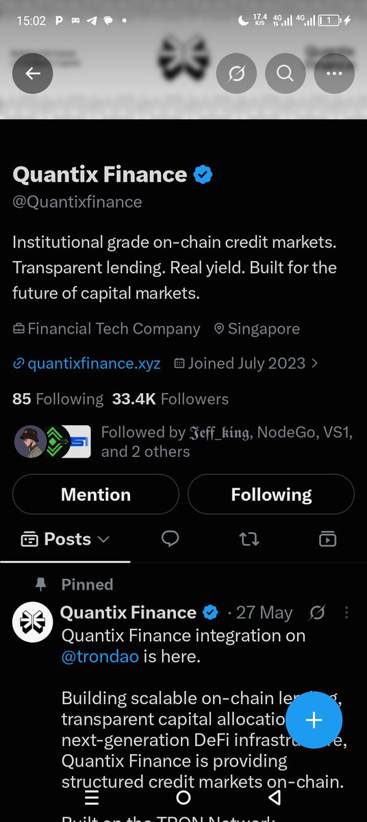 oreoluwa090's tweet photo. @Quantixfinance @token2049 @F1 @Max33Verstappen @MEXC TYpGJjxZpu5yKbbMjXp7ViGgyn5wezTsFM https://t.co/r1I92R8Nhl