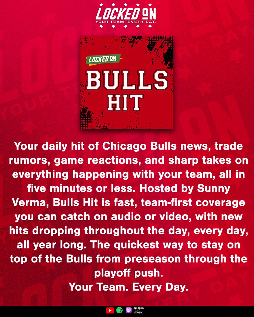 lobulls_hit's tweet photo. Meet Sunny Verma, the new host of Bulls Hit!
Get your daily hit of Bulls news, game reactions and sharp takes — all in five minutes or less. https://t.co/kmn988VbLS