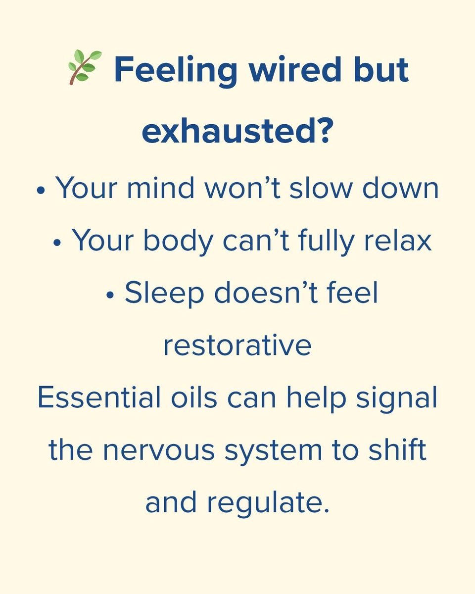 DrLoBisco's tweet photo. 🌿 Wired but exhausted? 🧠 It often signals #NervousSystemDysregulation, not just #stress. ➡️ Carousel: #EssentialOils, nervous-system support, and #brain–body tools for #resilience.
https://t.co/Dm56LCfItd
https://t.co/07WsAUePyc
https://t.co/ooaAKHMuhr https://t.co/rhIZXPueQS