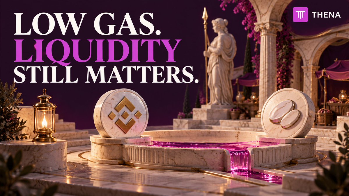 xgenymotion's tweet photo. 1/4 A cheap transaction can still be an expensive swap.

BNB Chain keeps gas costs low, but a thin pool can move the price against you.

That's why THENA role is worth looking at beyond the Swap button.

@thenafi_ $THE https://t.co/vwdlyg1CYH