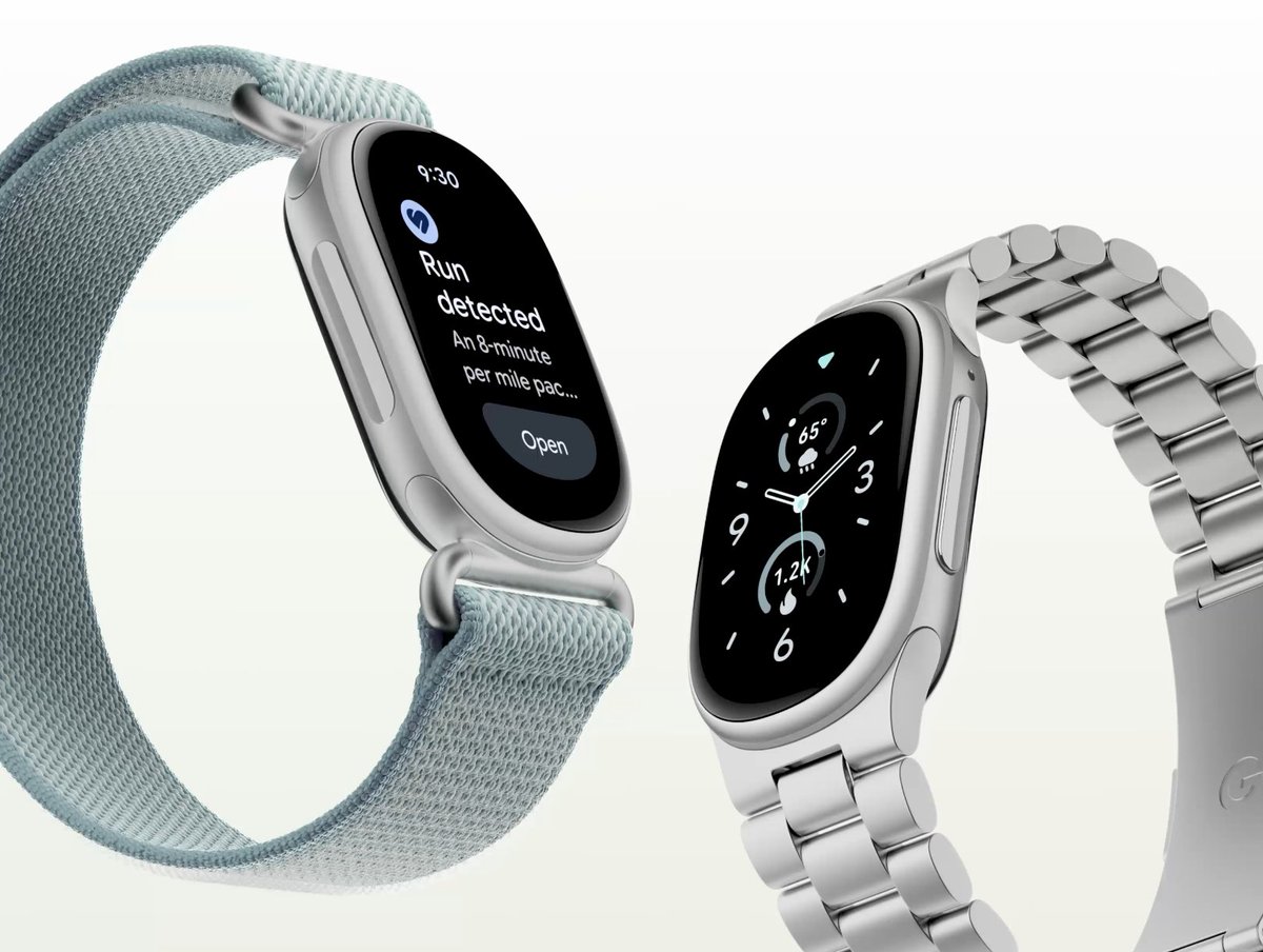 beebomco's tweet photo. Google has launched Fitbit Edge and here's everything you need to know

- 1.34" AMOLED Display with AOD
- 65mAh Battery, up to 7 days battery life
- 100% battery in 90mins
- Ambiq AP5 MCU Chip
- 64MB Storage
- BT 5.4, Built-in GPS
- Side Button
- 100% Recycled Aluminum Case, Silicon Band
- 17.7g (without band)
- IP68/5 ATM Rated
- Same Core Health Metrics as Fitbit Air
- Personalised Coaching with Gemini
- Colors: Matte Black, Satin Silver, Satin Pyrite, Champagne, Satin Pyrite

The Google Fitbit Edge has launched for $179.99 (₹17,210). Will you go for Fitbit Air or Fitbit Edge? Tell us!