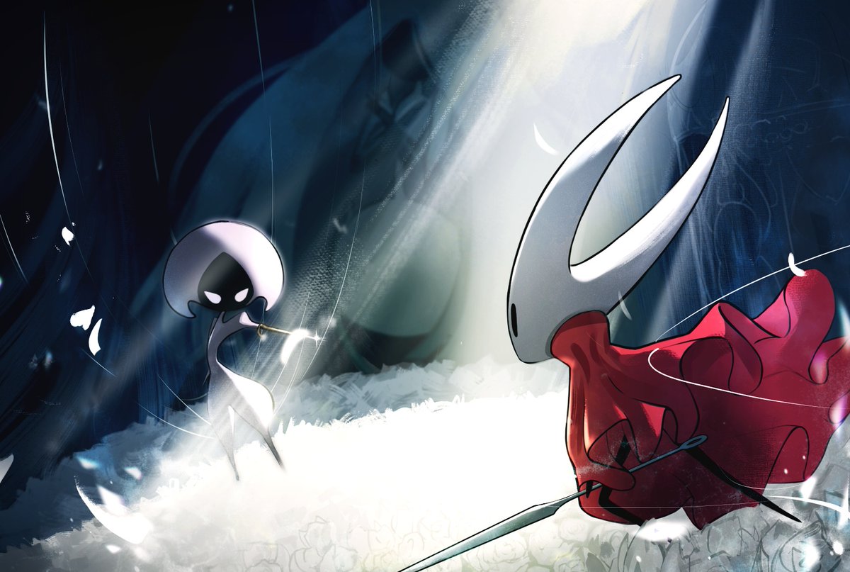 Acpil_'s tweet photo. The Rematch — Hornet &amp; Lace
#HollowKnight #Silksong https://t.co/YM1mMzXm38