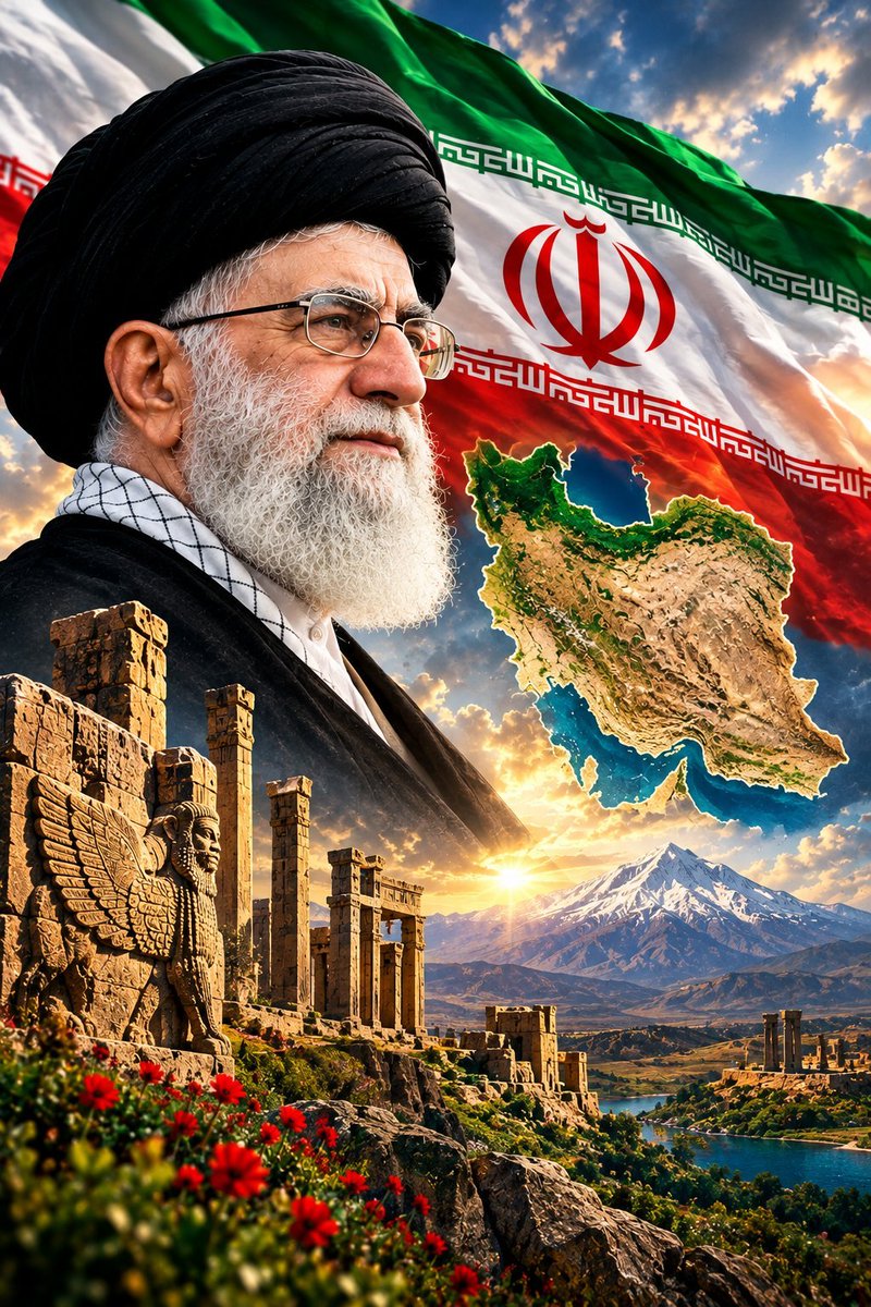 benttaosol's tweet photo. لم تتنازل إيران، خلال فترة قيادة الشـ.هيد السيد علي خامنئي (النفس الزكية)، عن شبرٍ واحد من أراضيها، ولا عن خطٍّ واحد من حدودها. https://t.co/S0htUv1Tbc
