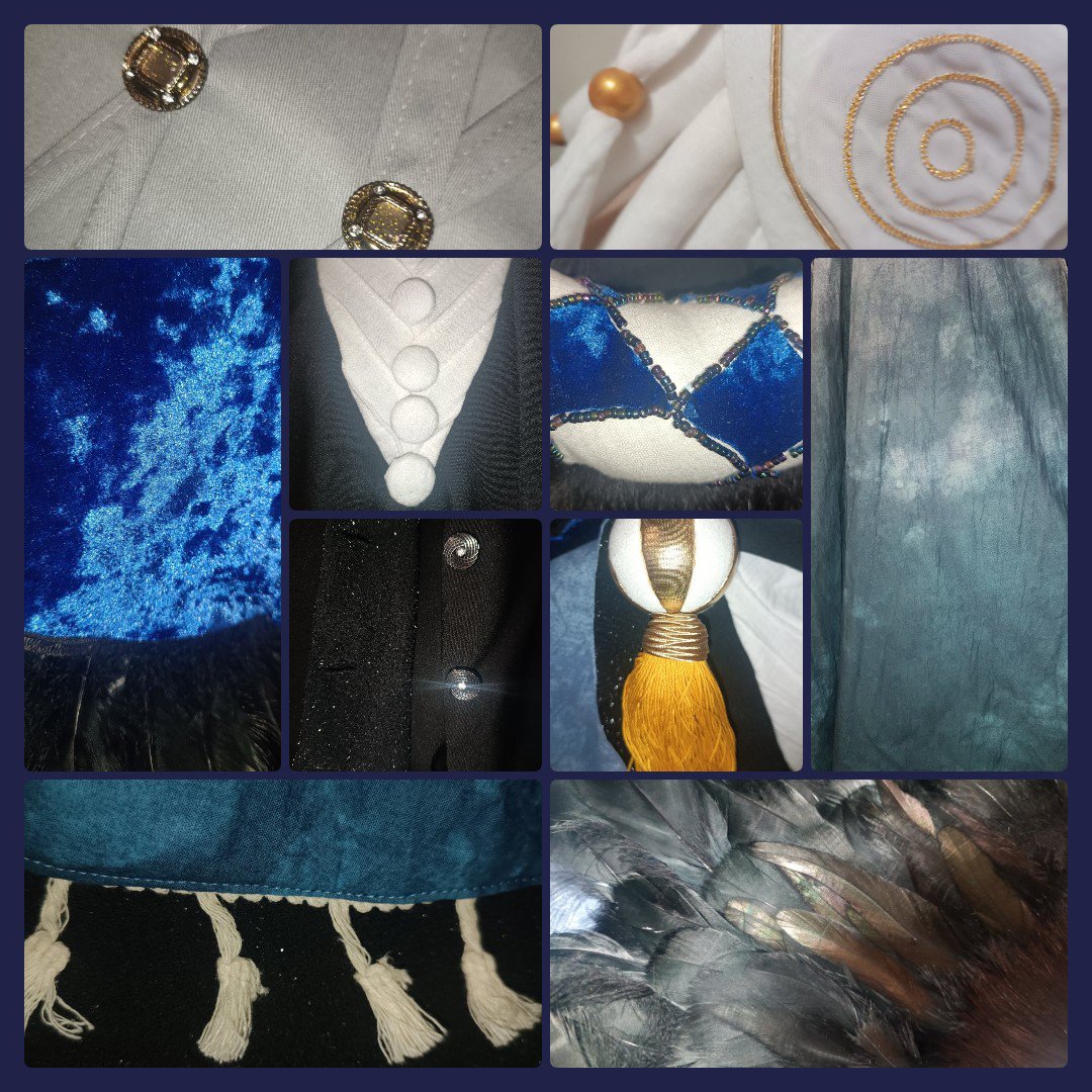 Anchanartss's tweet photo. I put together a small collage for my Iguin cosplay costume ✨
#wha #witchhatatelier #cosplay https://t.co/tn0udwYl2F
