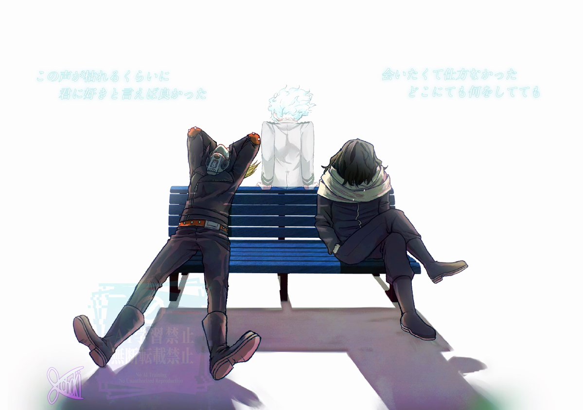 Chokix02's tweet photo. さんばかで青いベンチ https://t.co/I9RjCMqcy8