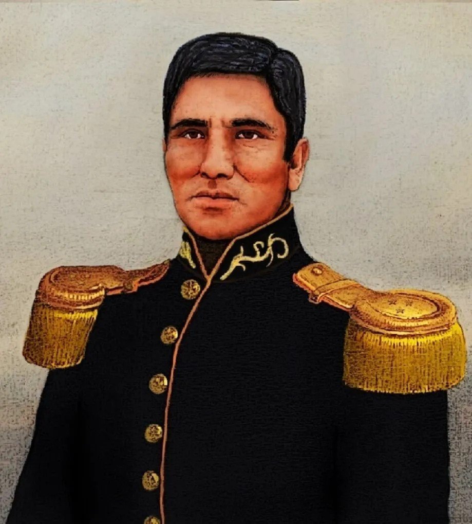 Filoremy's tweet photo. Feliz día de la Hispanidad!

Buen momento para recordar la figura de Antonio Huachaca, militar peruano y protagonista de la Guerra de Iquicha (1825-1828), alzamiento militar monárquico, católico y reaccionario frente al estado liberal establecido en Perú tras la independencia. https://t.co/2MaTijxWqz