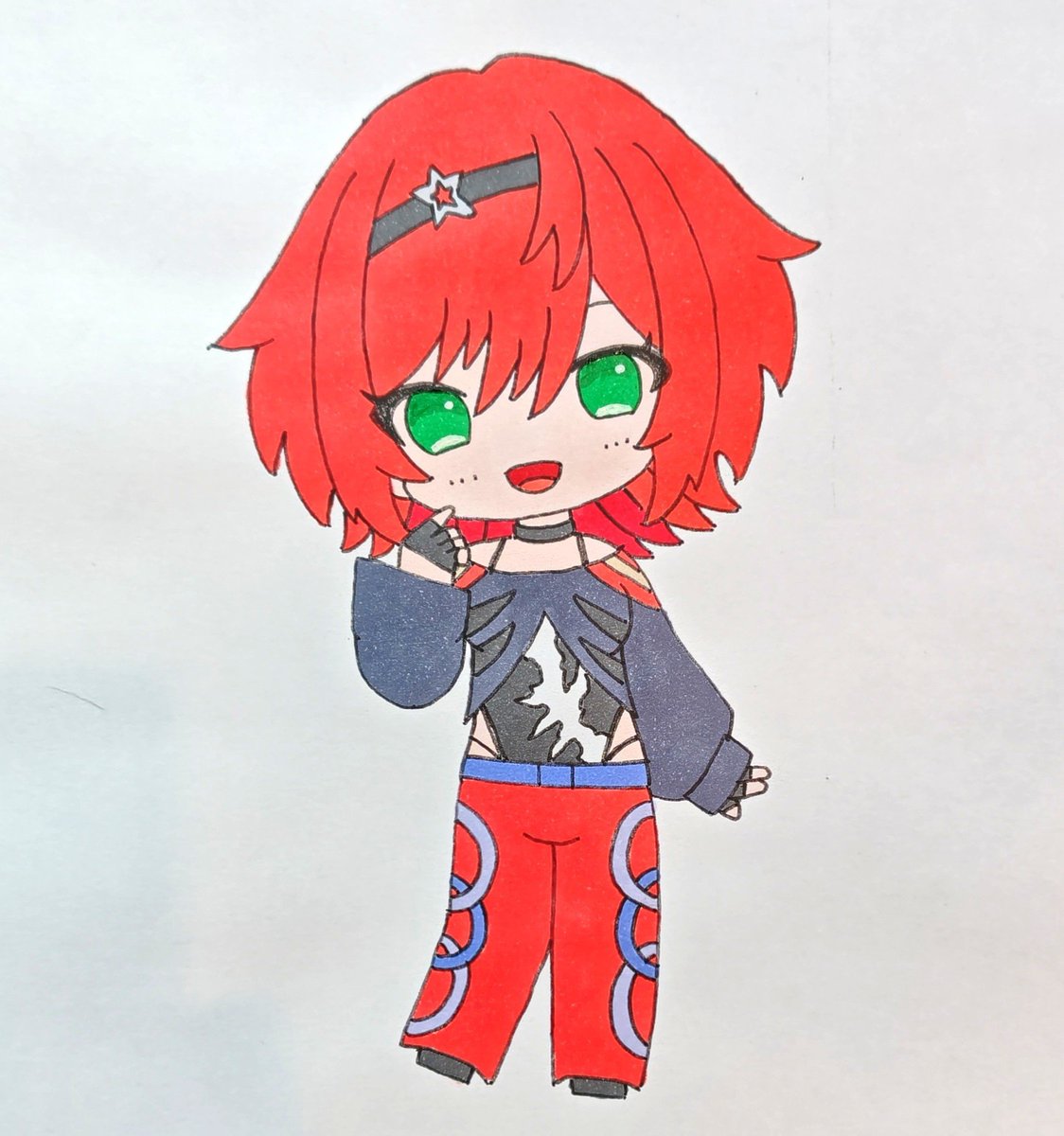 rusu02181536's tweet photo. あかりちゃん🍅📸

 #石狩あかり
#いしかりの絵
 #あおぎり高校美術部 https://t.co/0pFTcNkYnT