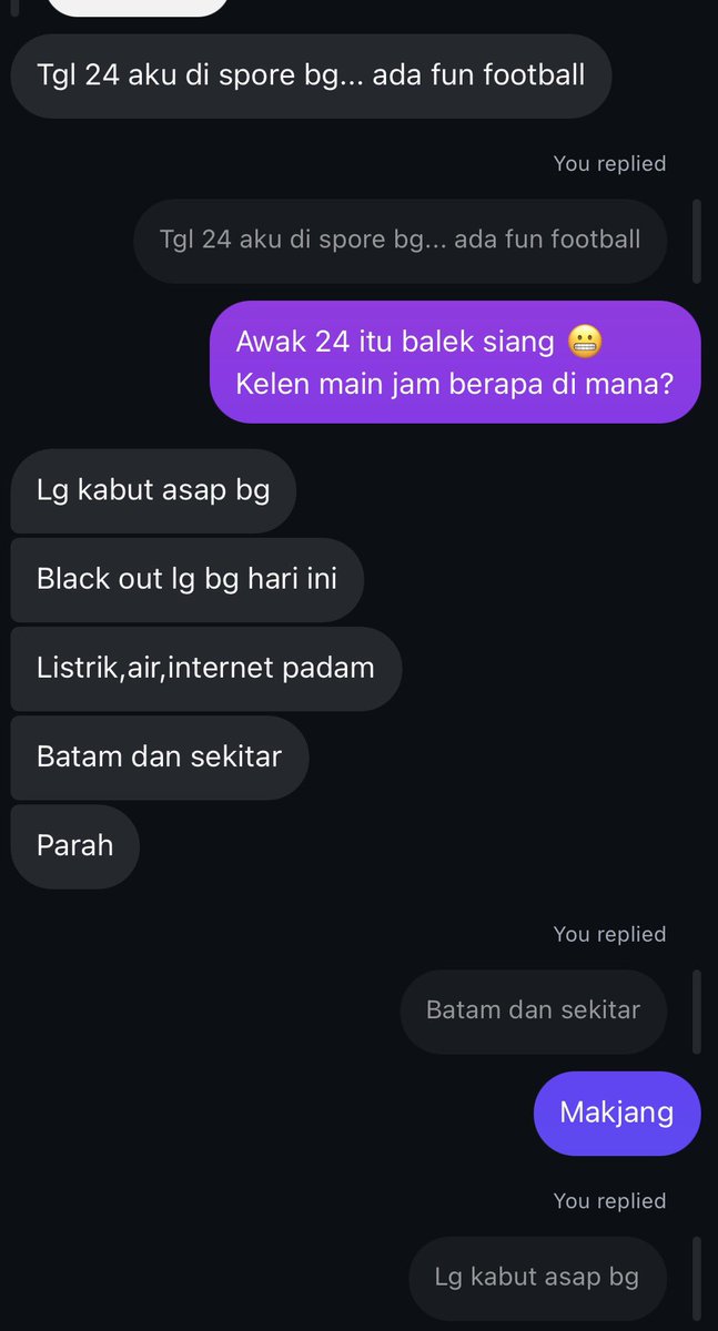 _BangFu's tweet photo. Real!
Ini tadi temen di Batam ngabarin, jam 19.07.

Pemerintah bngst ini tutup mata sama kejadian yg sedang terjadi. https://t.co/4ntToSN0cV