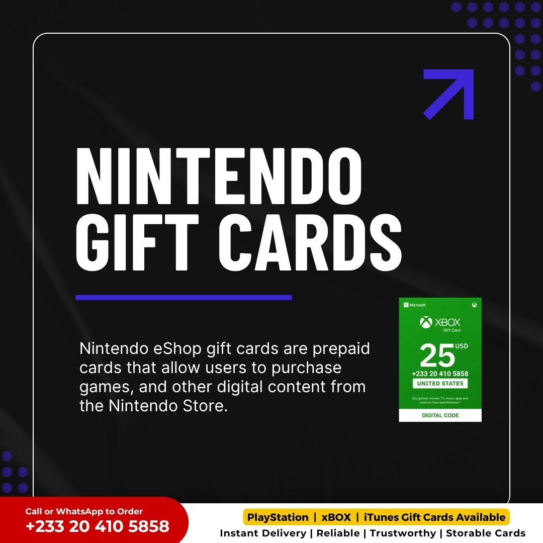 GameGateGh's tweet photo. PlayStation gift cards in Ghana 🎮

Load your PSN wallet. Buy games, DLC, PS Plus — anything on the PS Store.

$1 · $5 · $10 · $25 · $50 · $75 · $100

✅ Genuine ⚡ Instant delivery 💾 Storable

Swipe 👉 DM to order. #PlayStationGhana #GiftCardGhana https://t.co/olJjSh5XFw