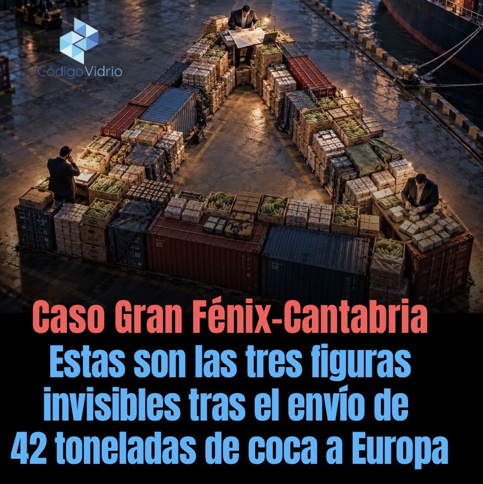 CodigoVidrioEc's tweet photo. Un jefe de la Unidad Antilavado de España era clave en la red desmantelada en la operación Gran Fénix-Cantabria, en Ecuador. También fueron protagónicos un italo ecuatoriano desde Emiratos Árabes y un capo albanés, que lideraría la estructura.
🧵1/3
🔎 https://t.co/iQsYsEQfNZ https://t.co/QBykE15OS0