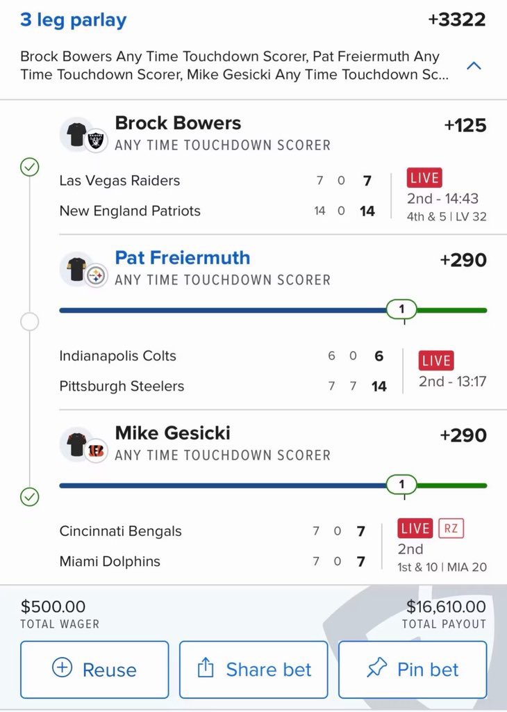 LoriAnneSharp1's tweet photo. bang for bang, we don’t stop! 🏦💸

Free VIP plays Here💎 — Link In Bio

✅ Brock Bowers
✅ Pat Freiermuth
✅ Mike Gesicki

#NBA #DFS #DraftKings #NFL #MLB #CSGO #kbo #fanduel #prizepicks #tennis #Gambling𝕏 #CollegeBasketball #CollegeFootball #highschool https://t.co/bWNIpA1iRj