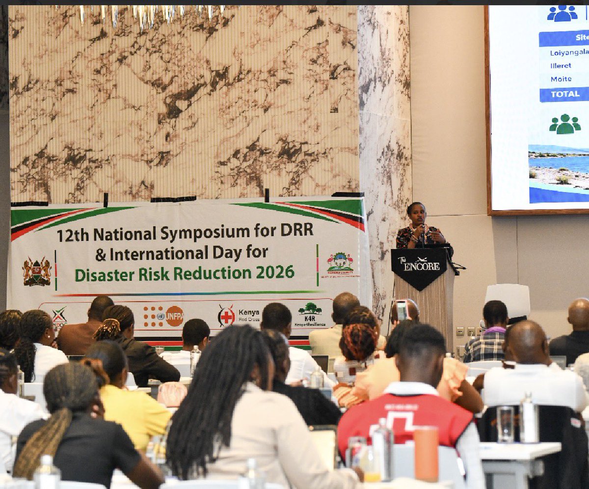 PanelUnfpa's tweet photo. Day 1 of #IDDRR 

Strengthening disaster risk reduction through community engagement, gender equality, SRHR and GBV prevention. Building safer, more resilient communities starts with all of us.

#IDDRR2026 #DisasterRiskReduction #SRHR #GBV #UNFPAYAPKe https://t.co/g3OfEj7VnG
