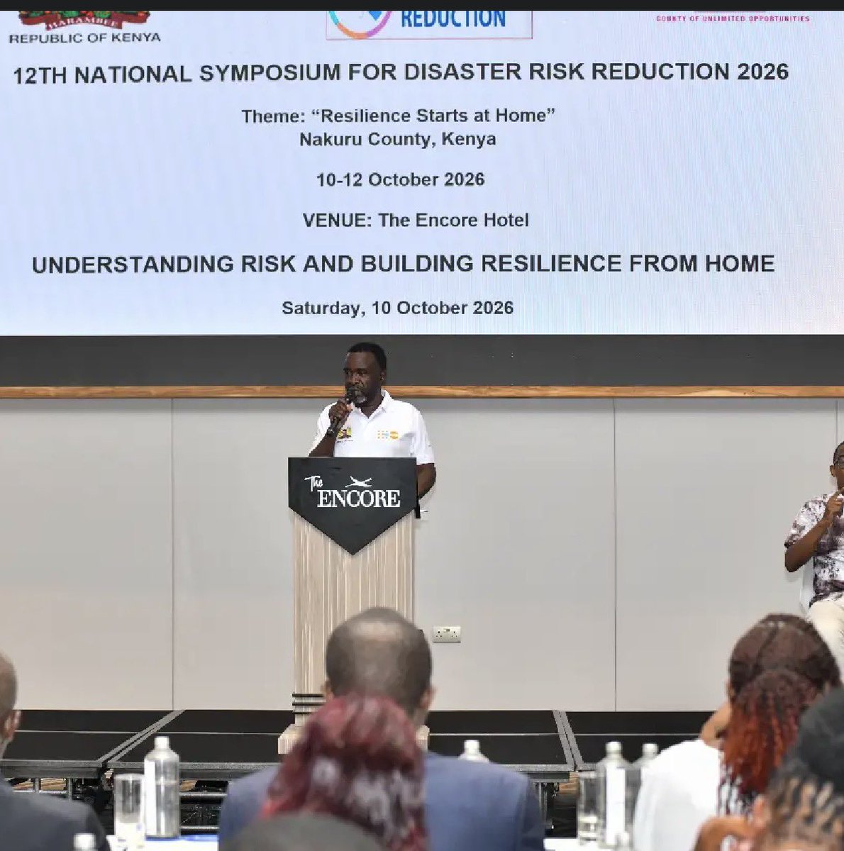 PanelUnfpa's tweet photo. Day 1 of #IDDRR 

Strengthening disaster risk reduction through community engagement, gender equality, SRHR and GBV prevention. Building safer, more resilient communities starts with all of us.

#IDDRR2026 #DisasterRiskReduction #SRHR #GBV #UNFPAYAPKe https://t.co/g3OfEj7VnG