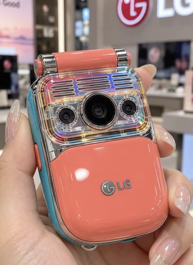 BMNR_3000's tweet photo. 뭐냐 이 귀여운건 
왜 모토로라생각나냐

 #LG #FlipPhone  #FuturePhone #모토로라 https://t.co/8I5LOoOly9