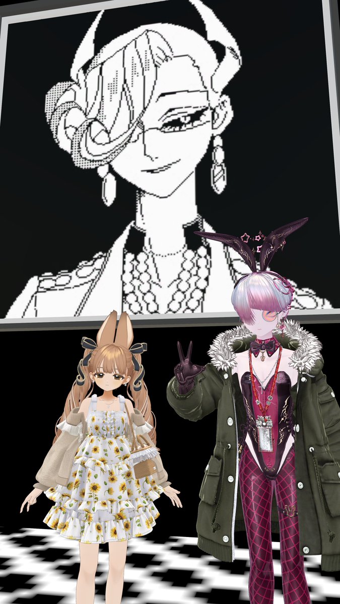 sascha_dayo's tweet photo. 今月は行けたぞ！！！！！！！
えびねさんともプリクラ写りたかった！！！
他の写真はツリーにあるよ
#VRChat #brochiManac_3D #ブロワン https://t.co/vupESWgZda