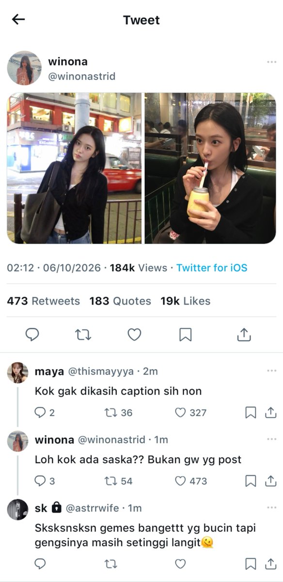 wyzrin's tweet photo. Astrid udah bucin banget tapi gengsinya masih setinggi langit https://t.co/ioDiLAEiBQ