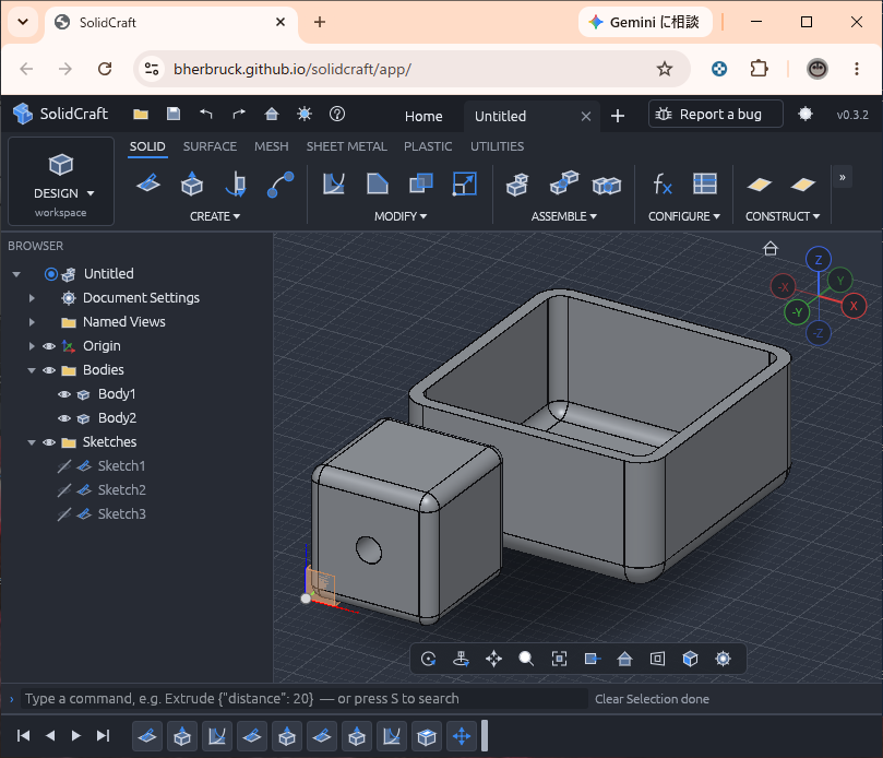 od_1969's tweet photo. App版で作ったデータをWeb版で読み込んでも使えた
https://t.co/n3YZSAVwmz
#solidcraft https://t.co/E8JKH8mkxB