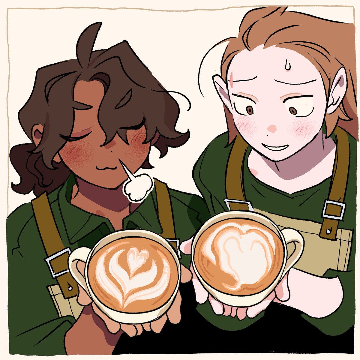 memcchi's tweet photo. pick your barista carefully at Café Dodo! https://t.co/LWddjnUgUd