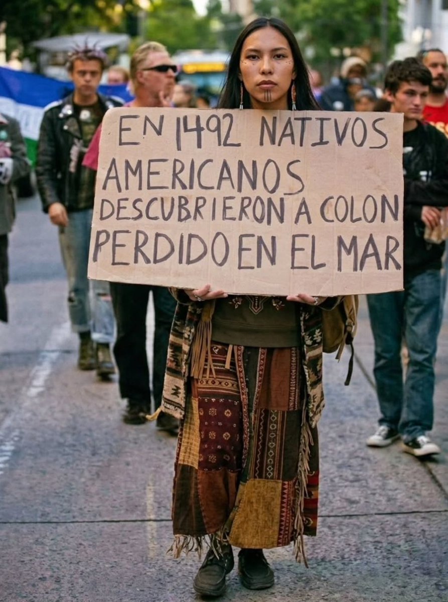 Desinformemonos's tweet photo. Un 12 de octubre... https://t.co/r83QWdw0p0

Imagen: Redes https://t.co/XEoS71teZj