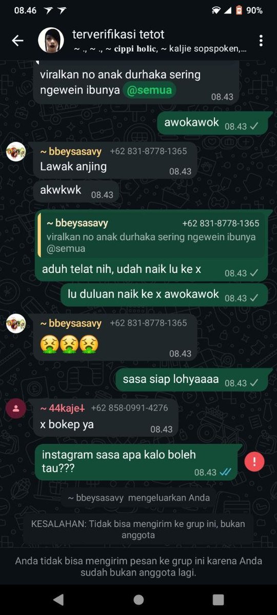 Cellght's tweet photo. VIRAL NIHH, TEMEN GUA UDH MARAH SAMA MEREKA TP MALAH DIGINIIN, MANA BAWA BAWA IBU TEMEN GUA🤣 BENER BENER BOCAH GADA ETIKAA. IBU TEMEN GUA DIBILANGIN YANG GA BENER 🤣🤣 PARAH YA ABIS HINA TUHAN,ALLAH,NABI SEKARANG HINA IBU ORANG YA🤣. VIRALIN GUYS BIAR ORG ORG TAU. https://t.co/gODaZduqKB