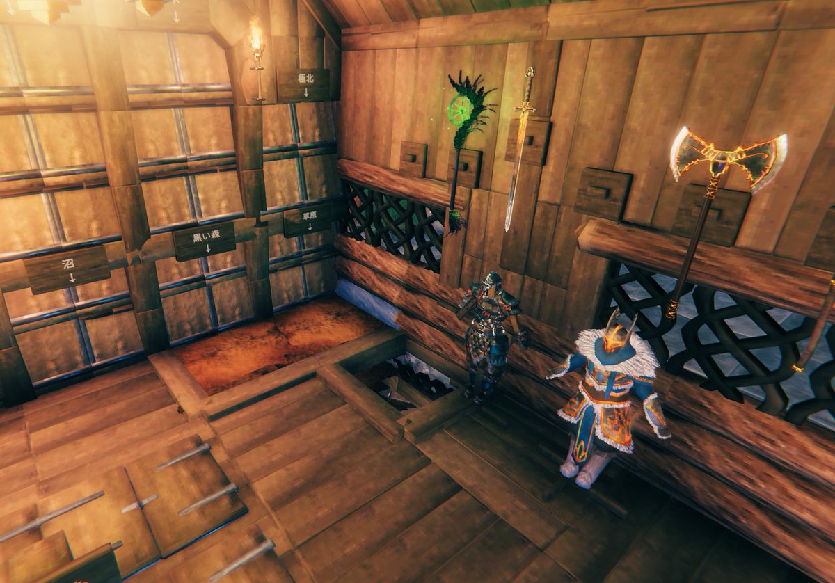 Tochika_game's tweet photo. #valheim #建築

エレベーターを参考に拠点ちょっと更新してみた

階段おかなくても一階と地下一階の行き来ができるようになった https://t.co/JGWxXX1g8Z