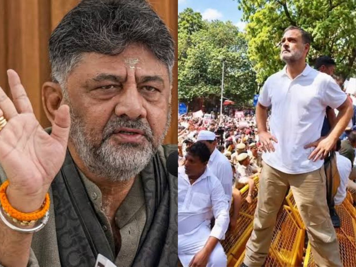 alpasankhyata's tweet photo. DK Shivkumar -> DK BOSS
Rahul Gandhi -> BOSS DK

My CM, My Pride! 💪🏻 https://t.co/B2dwCBJVyQ