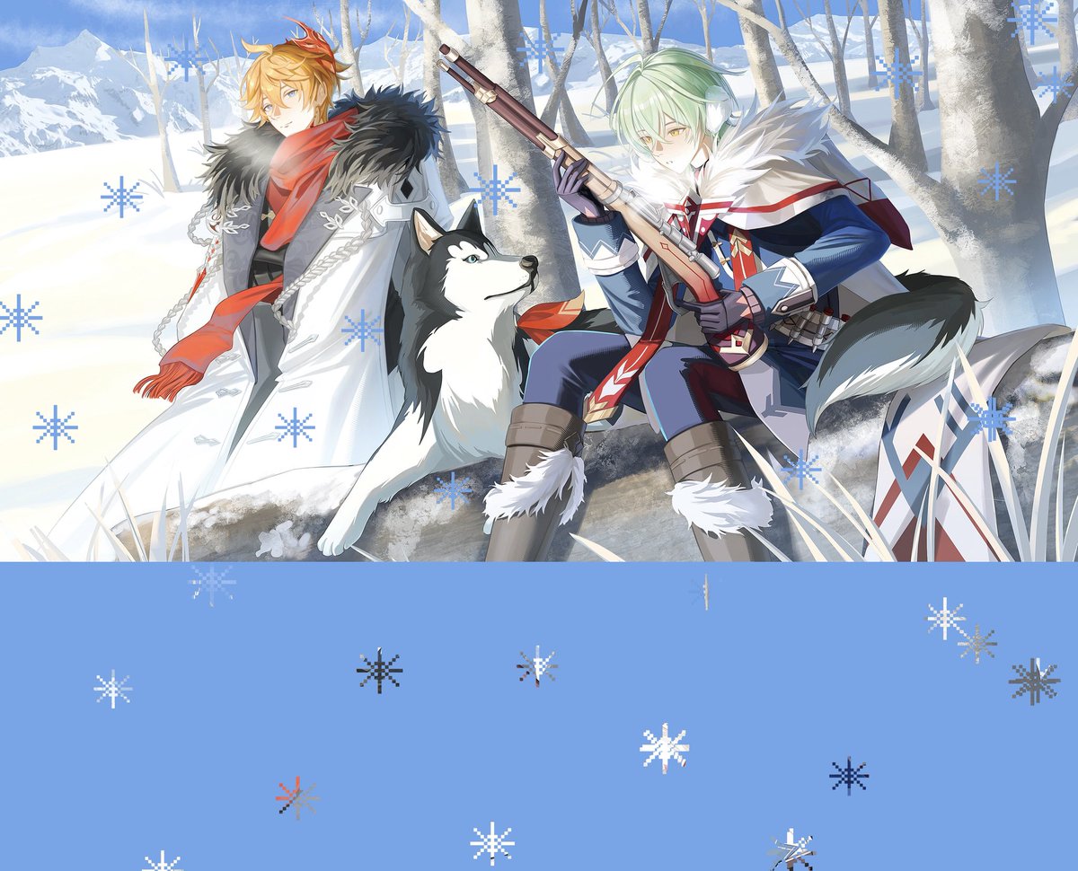 rin_yto's tweet photo. #alyosha #childe #GenshinImpactㅤ https://t.co/KsBZbI6h0E