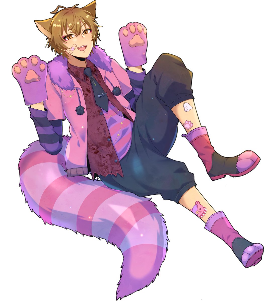 riikun2525's tweet photo. ハロウィンイラスト🎃
チシャ猫🐱
絵:茶古ねぢを( #C2_inc )
#絵ったん https://t.co/5tJv1Cneyl