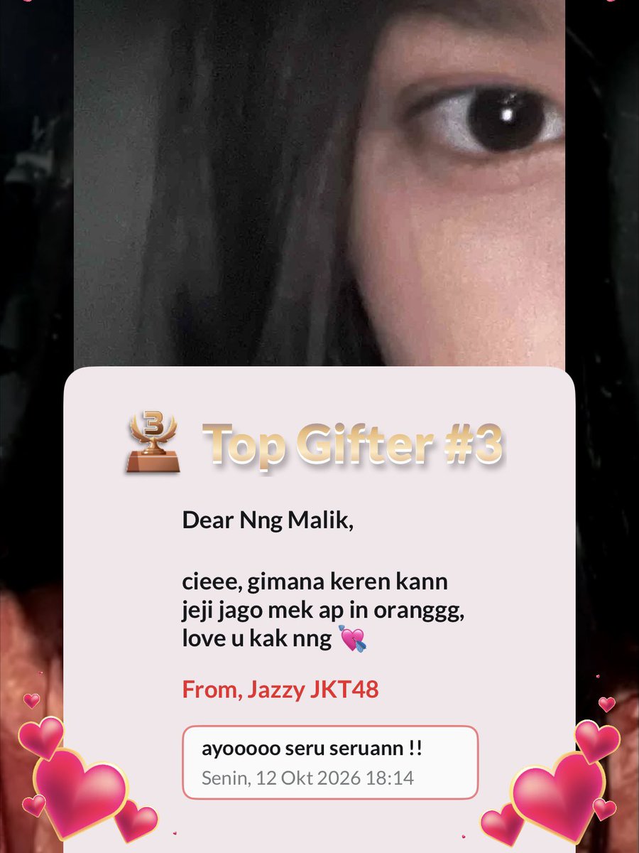 nanangmalik_'s tweet photo. Makaciii live nya hari ini yak, cieee menang lagi nih yaak 🤣😎 https://t.co/qJqyFZ1Bh0