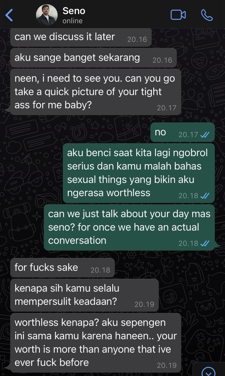 brightfflame's tweet photo. 🔞 seno dengan nafsunya. https://t.co/goZQf6hFWv