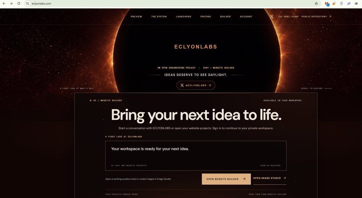 Eclyonlabs's tweet photo. Something is changing at ECLYON LABS.

Same vision. Bigger ambitions. A whole new experience.

We're just getting started.

By Eclyonlabs https://t.co/183b0xMhnI