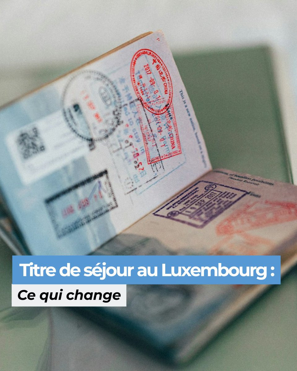 FrontaliersGEst's tweet photo. Titre de séjour au #Luxembourg : du nouveau !

Pour les ressortissants de pays tiers, le #visa D remplace l’AST. Il est valable jusqu’à 6 mois et vous permet de circuler dans l’espace Schengen dès l’arrivée.

Les démarches dans notre article : https://t.co/4S5e2lURVT

#grandest https://t.co/agmsgo8C4x