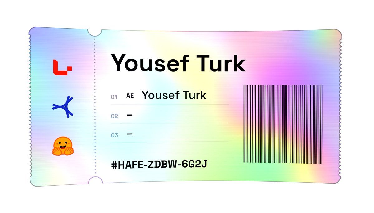 yousefturkk's tweet photo. 🎟️ We're registered for the Lexsi - AI Safety and Alignment Hackathon — $30,000+ in prizes and credits!

Team Yousef Turk · #HAFE-ZDBW-6G2J
Building with Lexsi Labs' open-source post-training, safety and alignment stack, alongside Cohere Labs and Hugging Face.🗓 Nov 1 – 21 https://t.co/slvMbnvqC5