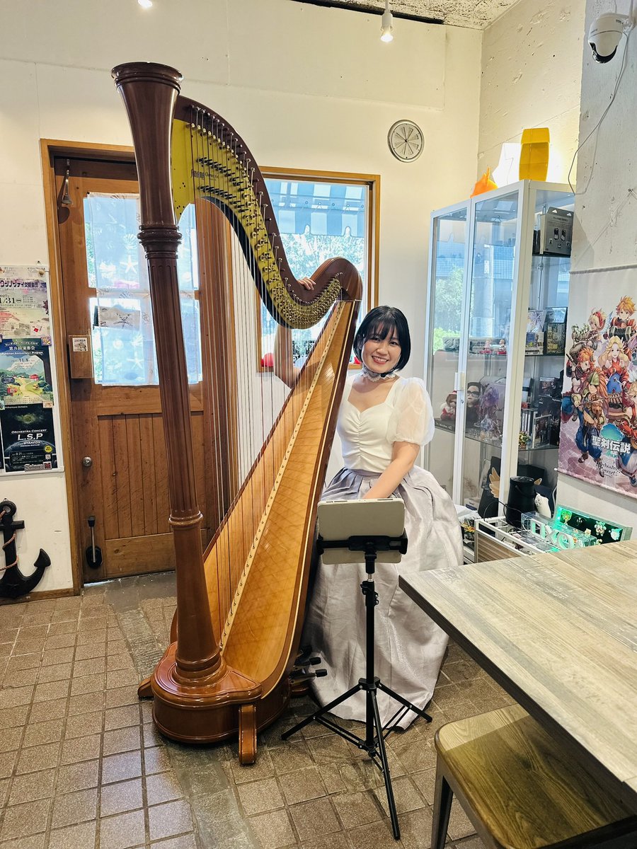 SA_YAharpsinger's tweet photo. スターダストカフェさんでの
ソロイベント
ありがとうございました！
ほぼ満席で完走しました🪉
開催のイベントはいつでも飛び込み歓迎しています
@planc_gamecafe https://t.co/JEYB4VRGIP