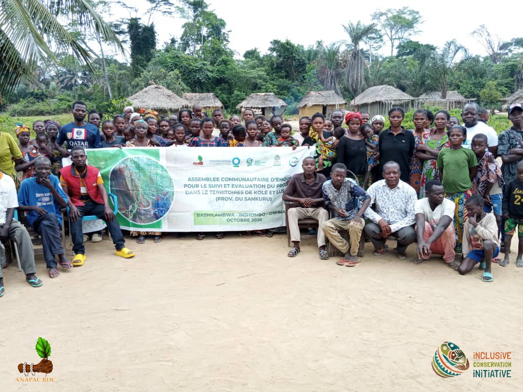 Anapac_DRC's tweet photo. L’équipe d’évaluation de l’ANAPAC-RDC a rencontré les détenteurs de savoirs traditionnels ainsi que les cartographes locaux formés par le projet ICI, dans le paysage bioculturel Centre. Ces échanges se sont déroulés dans les sites APAC de Bashilambwa, Inshombo et Owala (Sankuru). https://t.co/OSySbsccgl