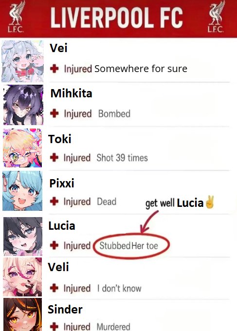 LuciaVaxx's tweet photo. How I imagine the girls got injured if they were part of a soccer team 👀 https://t.co/pA7mTqWHba