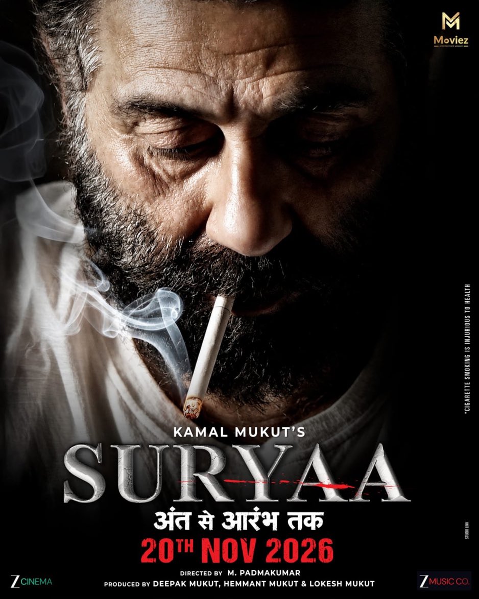LegendDeols's tweet photo. OTT , music and streaming all deals are locked .

With producers associated with film , can’t expect more on promotional ground but Look is terrific &amp; be ready for a thrilling experience with Suryaa 💥💥🔥🔥 https://t.co/dNaaSlLopv