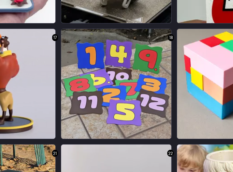 abbymath's tweet photo. Always great to wake up and find my design on the @Cults3D home page. Yea! 😊 https://t.co/Gr3duzcY88