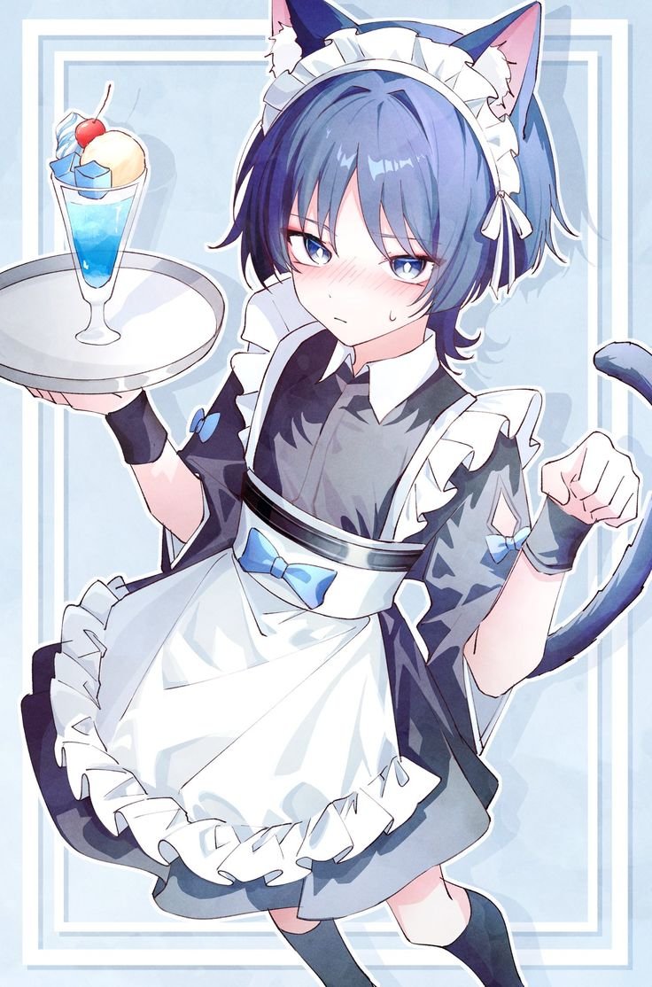 para_rol5482's tweet photo. Hey... Viniste solo a mi trabajo para eso, malvada...

— ¡H-hola, amada ama! ♡ ¿Qué le podemos ofrecer en este magnífico día?~

❤️ + 🔄
#sexrol #RolEsp #FreeRp #SexRp #femboy https://t.co/nNGsvZSo6q