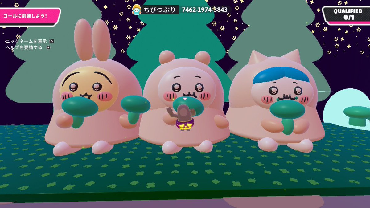 chibitsuburi52's tweet photo. 16作目クリエ

『ちいかわおばけのもり🍄‍🟫🌳
　〜Halloween🎃〜』
7462-1974-3843　⏱️15分

怪しいキノコを食べたちいかわ達がおばけになっちゃった( ᜊ°-° )ᜊ!!
作中にでてくるお菓子や湧きドコロも🍮🍙🫧

ラストは黒猫なちいかわ達とハロウィンを楽しんでね🐈‍⬛🌙🍬⋆꙳ https://t.co/omiMkLEWKD