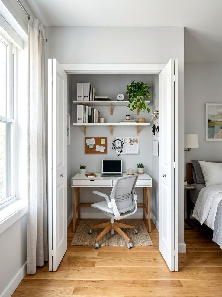 Arthetec's tweet photo. Small spaces perfect for cozy and productive home work https://t.co/9aiDLybDIQ