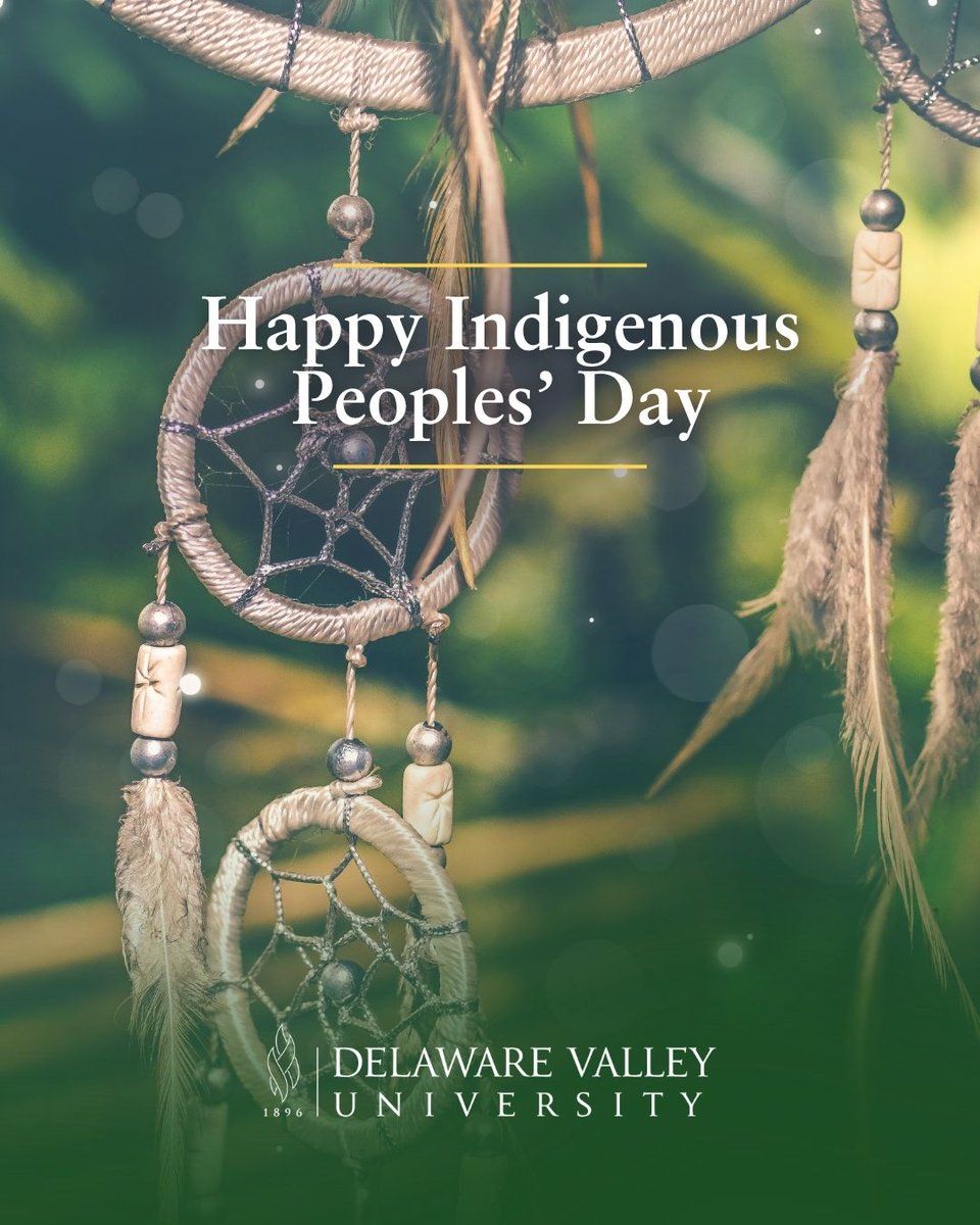 DelVal's tweet photo. Wishing you a meaningful Indigenous Peoples’ Day! May we all honor the strength, history, and traditions of Native communities today and every day. https://t.co/6GjfEctEcO