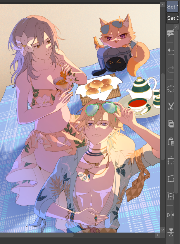 _puyurin's tweet photo. 🦚🌟 cf23 wip (maybe)
 #砂星 #アベ星 #avenstelle #어벤스텔 https://t.co/eX81wsZHtb