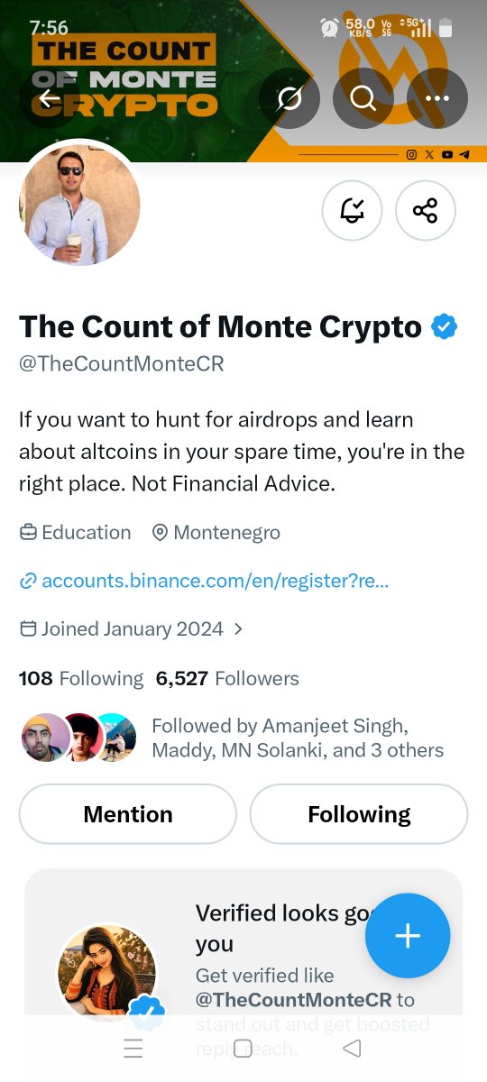 HeyNehz's tweet photo. @TheCountMonteCR Notification on 🥰 https://t.co/XkyQzKVNqL